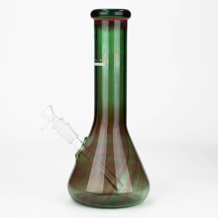 Infyniti |12' Green tube glass water bong