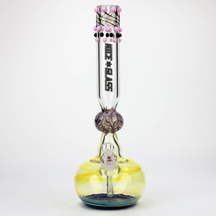 NG | 17 inch Dotted and Fumed Round Base Beaker [S396]