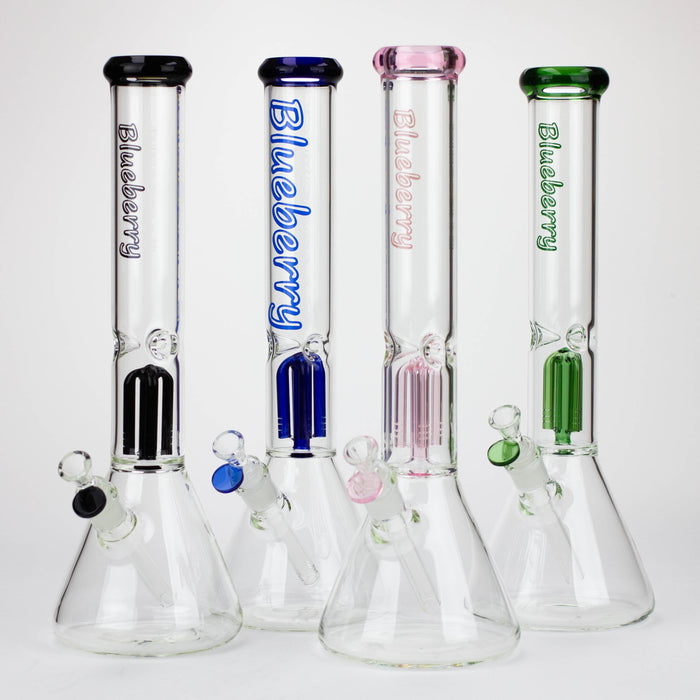 Blueberry | 16 inch 4-Arm Tree Perc Beaker [S302]