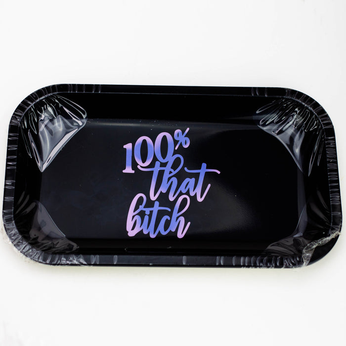 MEDIUM METAL ROLLING TRAY