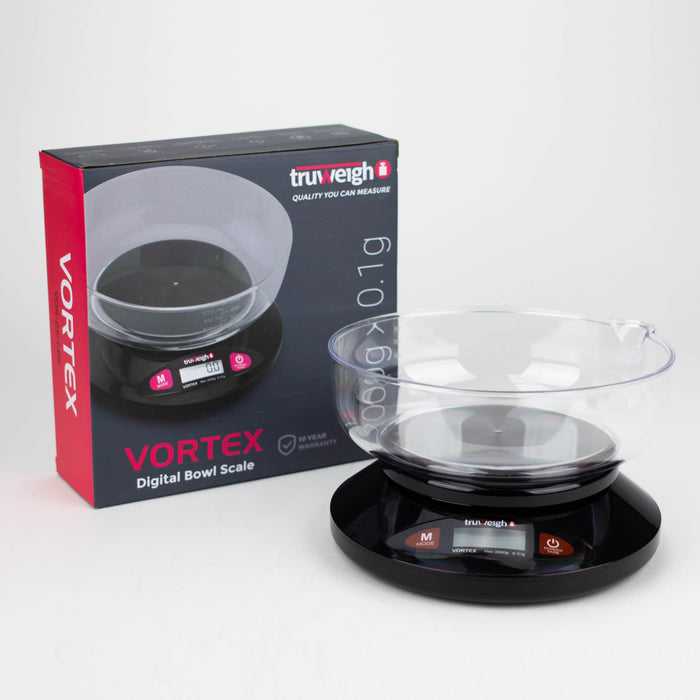 Truweigh | Vortex Digital Bowl Scale 2000G X 0.1G - Black