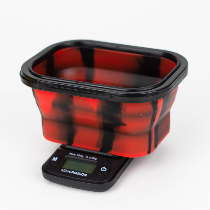 Truweigh | Mini Crimson Collapsible Bowl 100G X 0.01G