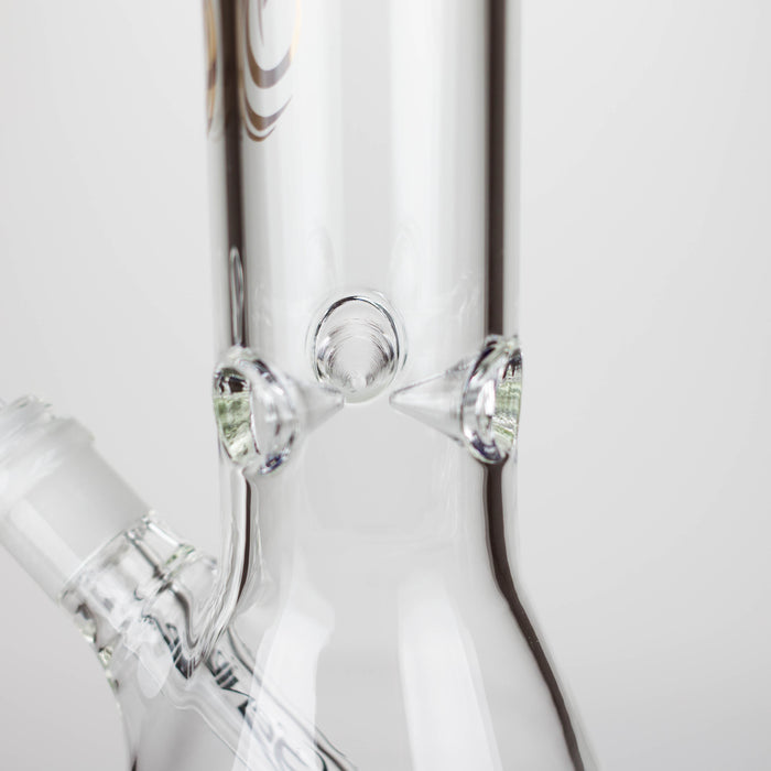 Genie | 12" Genie Classic beaker glass water bong [NSP105]