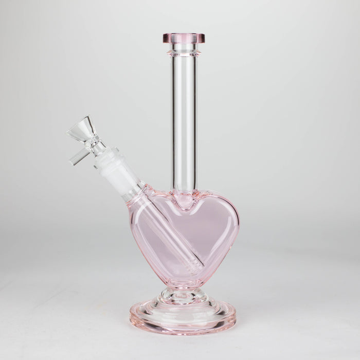 10" Glass Heart Bong - Valentia's day limit Edition