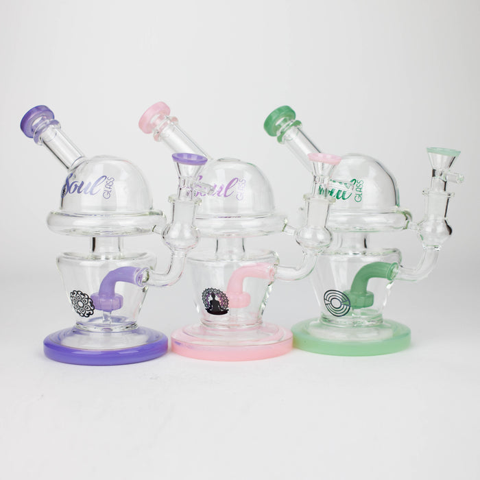 8" SOUL Glass bong [S2069]