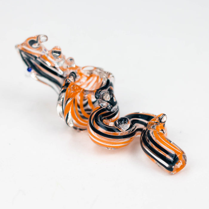 7" Dragon shape insideout pipe [PIP978]