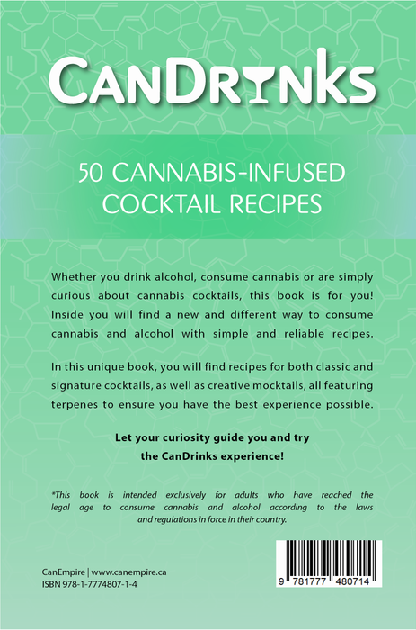 CANEMPIRE | CanDrinks: Cocktails & Cannabis Book