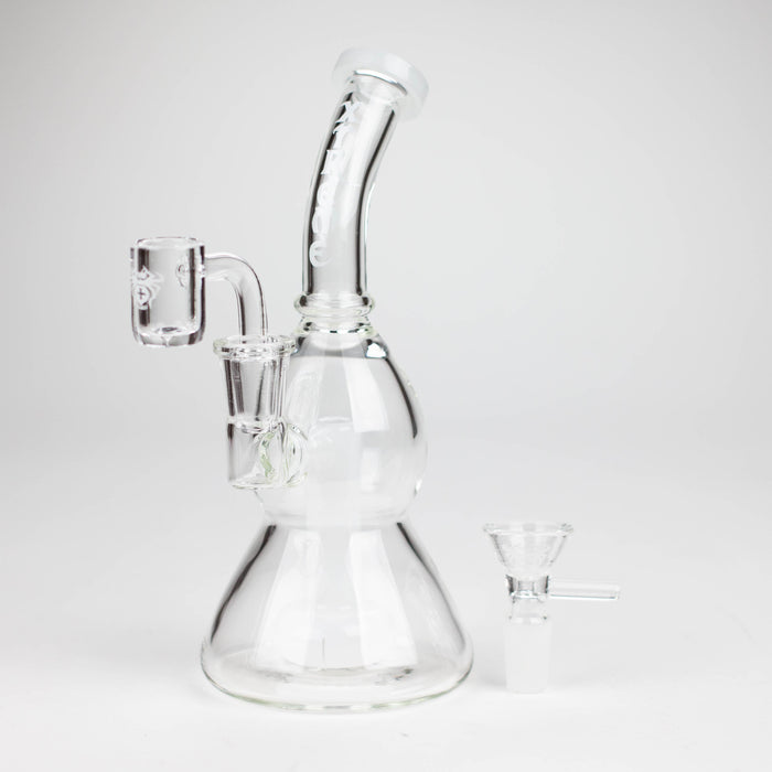 Xtreme | 7.8" Glass 2-in-1 bubbler [DCK012]