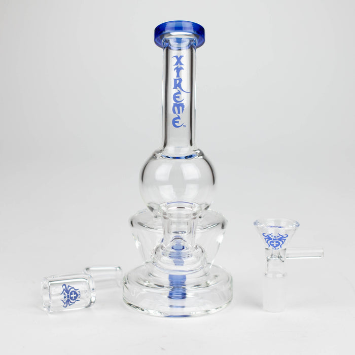 Xtreme | 6.9" Glass 2-in-1 bubbler [DCK010]