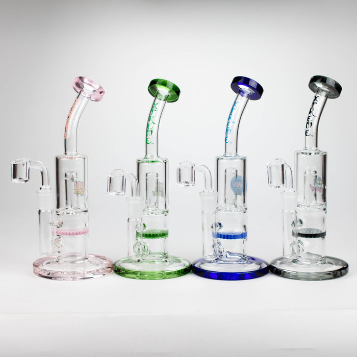 Xtreme | 8" Dual Functions rig with quartz banger [AK908]