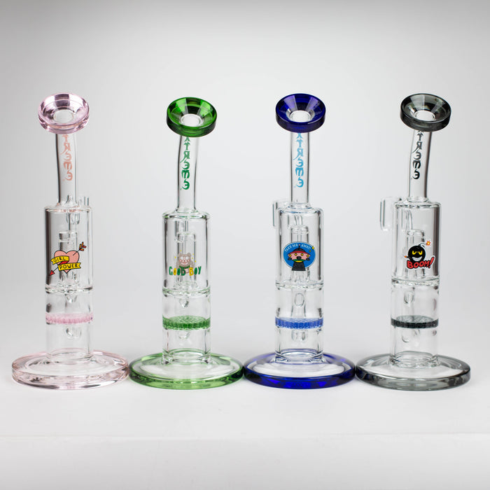 Xtreme | 8" Dual Functions rig with quartz banger [AK908]