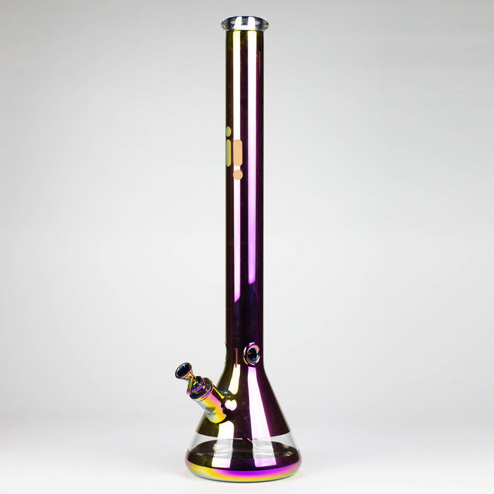 Infyniti | 24"metallic  7mm glass water bong [GP1775]