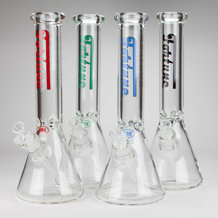 Fortune | 14" 9mm Beaker Glass Bong