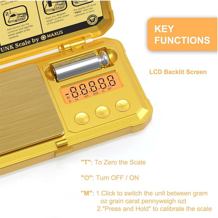 Fuzion 24k 200g x 0.01g Scale