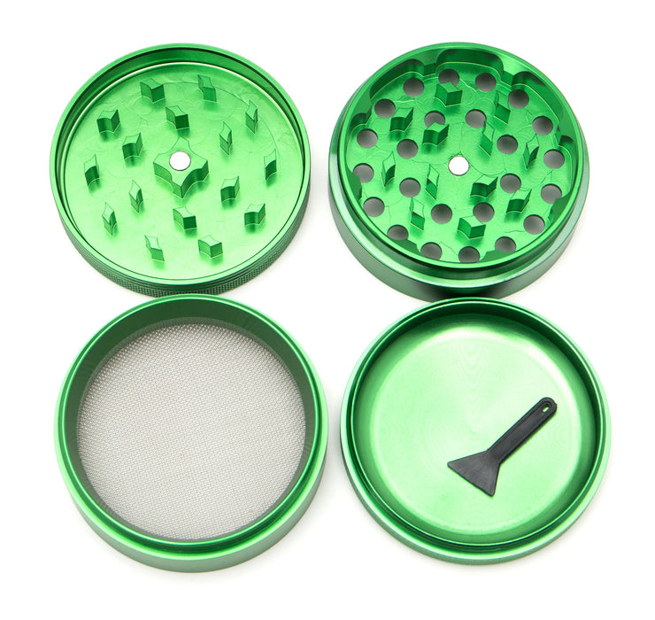 Green Star | 2.5" (63mm) Grinder - Alien on Mushrooms Design