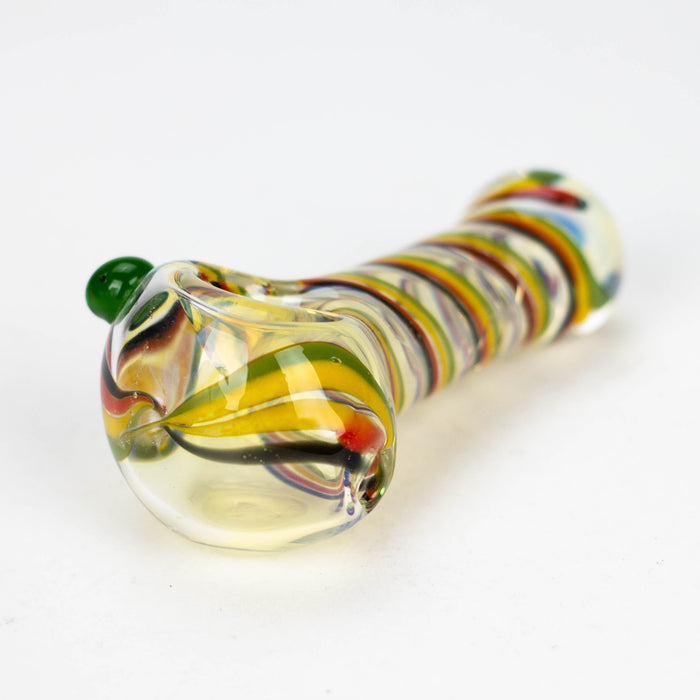 3.5" softglass hand pipe Pack of 2 [11585]