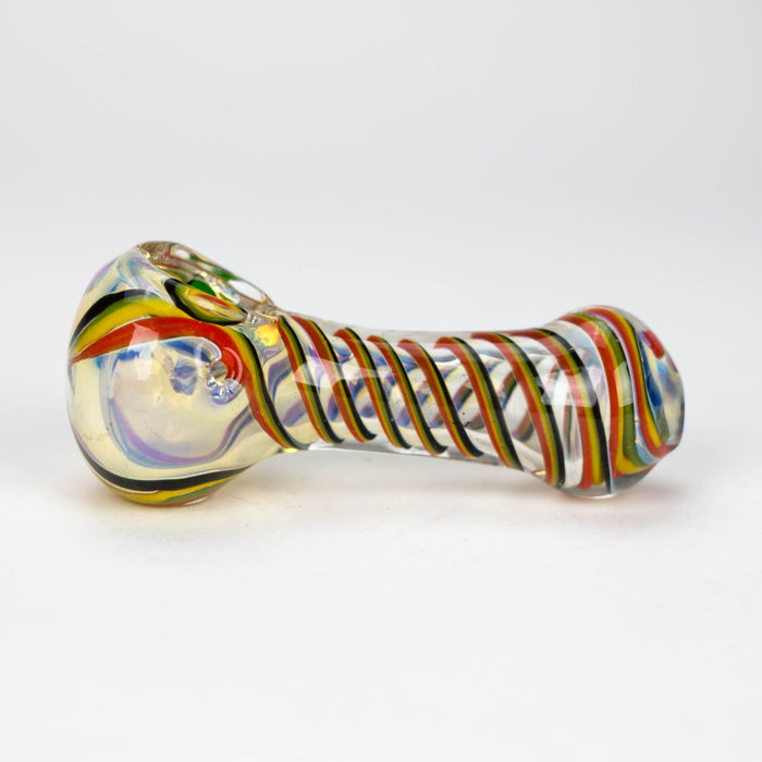 3.5" softglass hand pipe Pack of 2 [11585]