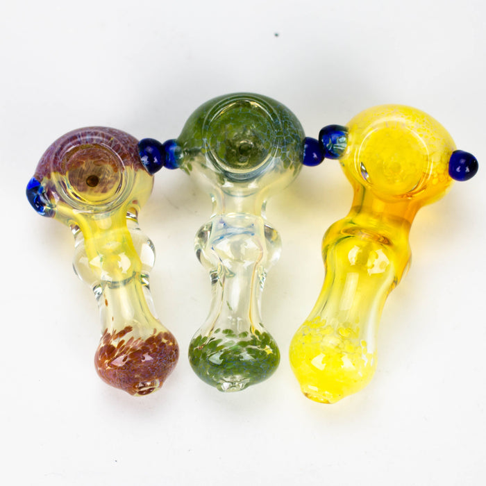 3.5" softglass hand pipe Pack of 2 [11583]