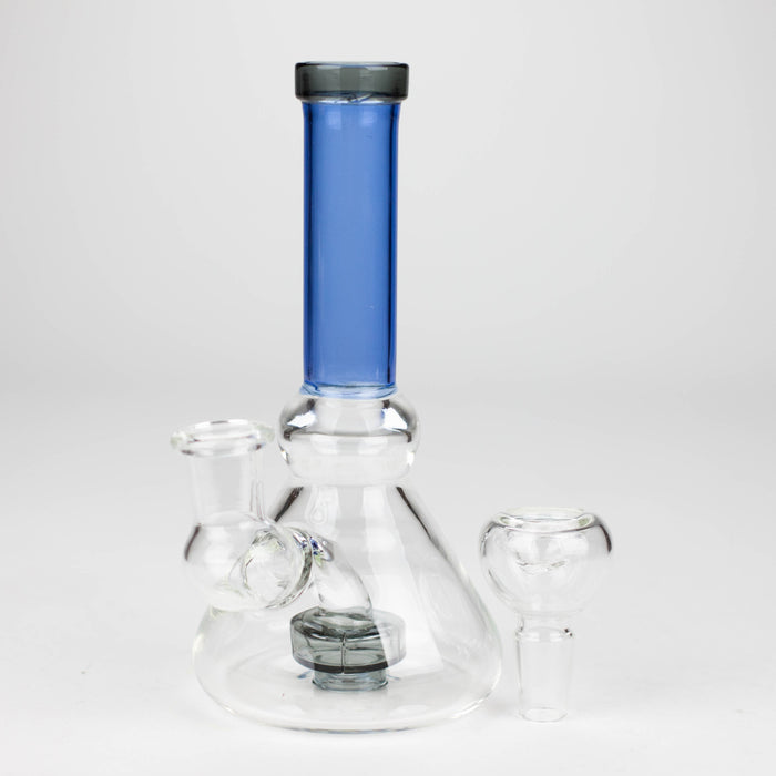 6" cone diffused glass bubbler