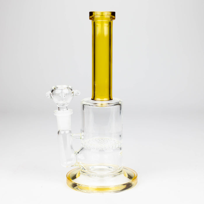 8" Glass bong with Honeycomb diffuser