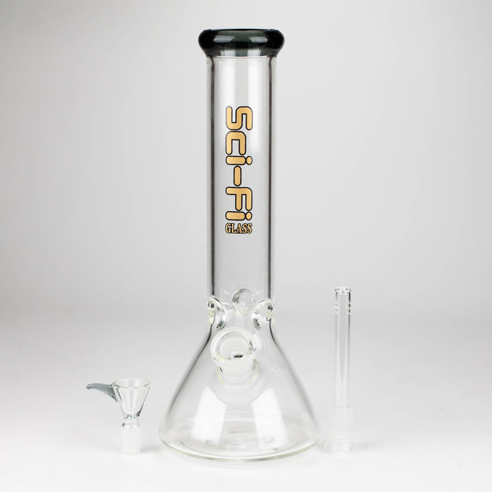 12" 7mm Beaker Glass Bong