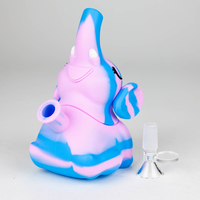 6" Elephant Silicon Bong-Assorted [BG104]