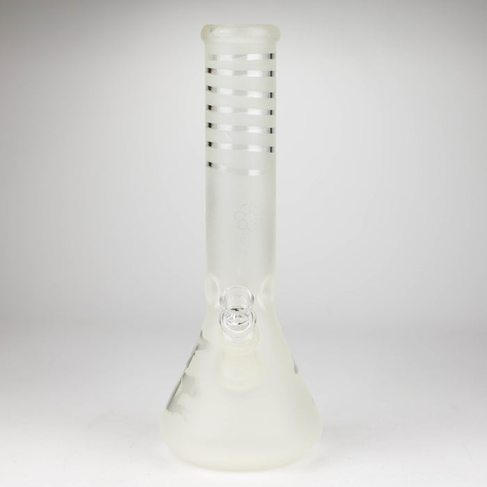 12" GLOW IN DARK BEAKER BONG WITH ICE CATCHER