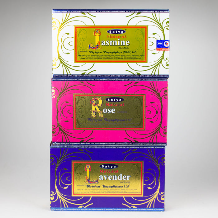 Satya | Nag Champa Natural 15g Box of 12