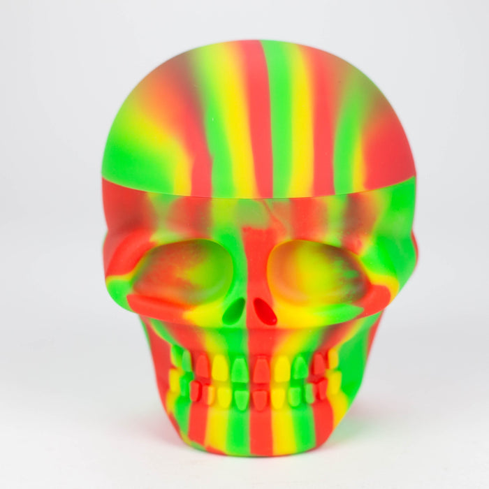 Skull Silicone Stash JAR - 500ml - Assorted