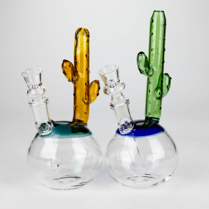 8" Cactus Design Bong