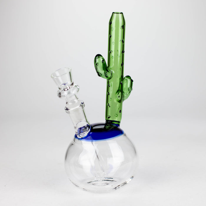 8" Cactus Design Bong