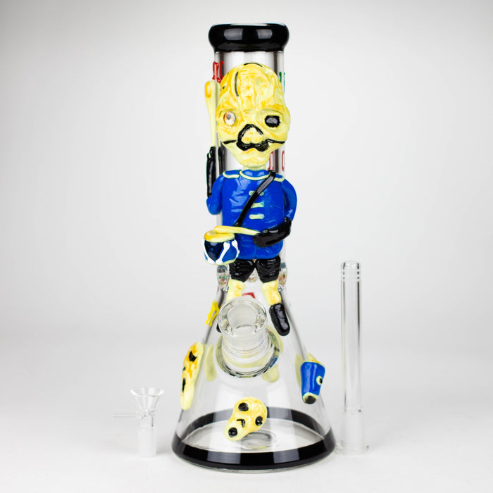 13" Resin 3D Drum Ghoul 7mm glass beaker  [DY502]