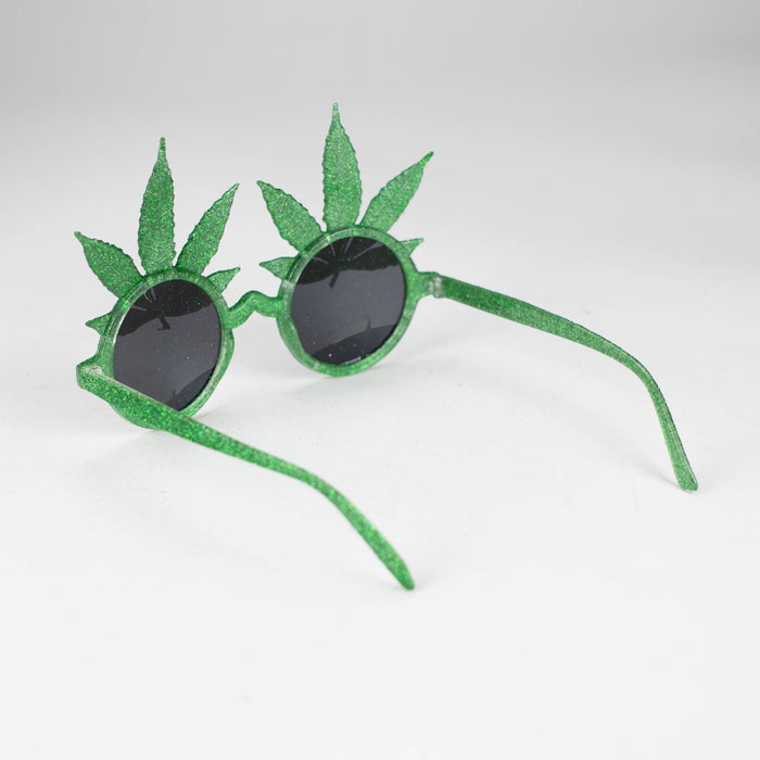 Mr Johnny Green | Leaf Sunglasses Pack of 10