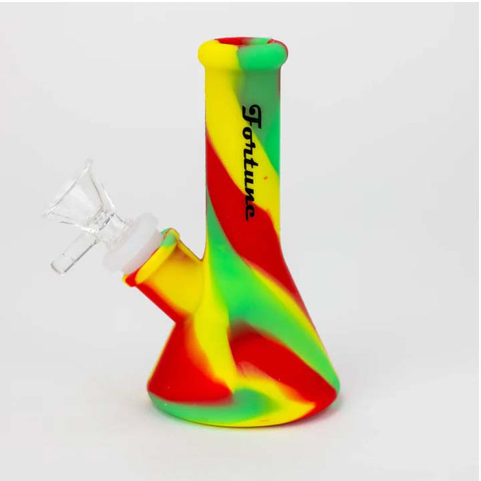 Fortune | 5" Silicone Bong-Assorted [SP1038]