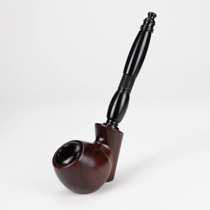 8" Aluminum Tobacco Pipe with Screens