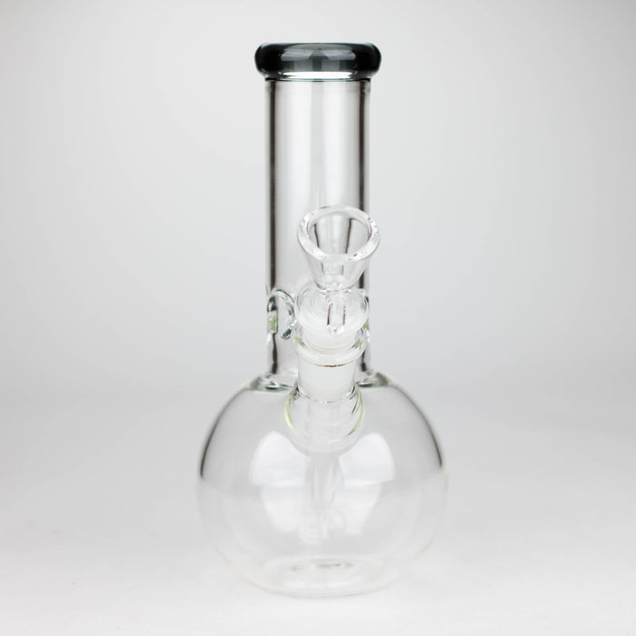 9" Round base glass bong