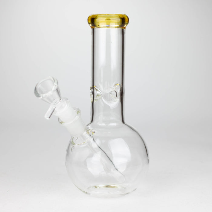 9" Round base glass bong