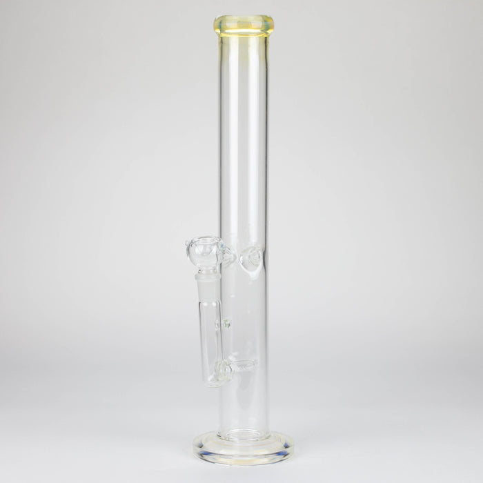 16"  straight glass tube water bong