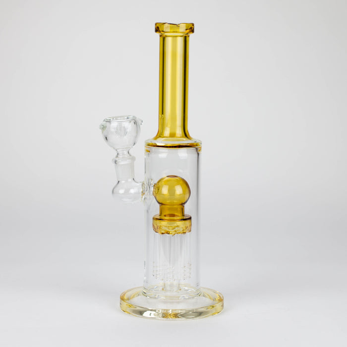 10" glass bong with 8 tree-arm diffuser