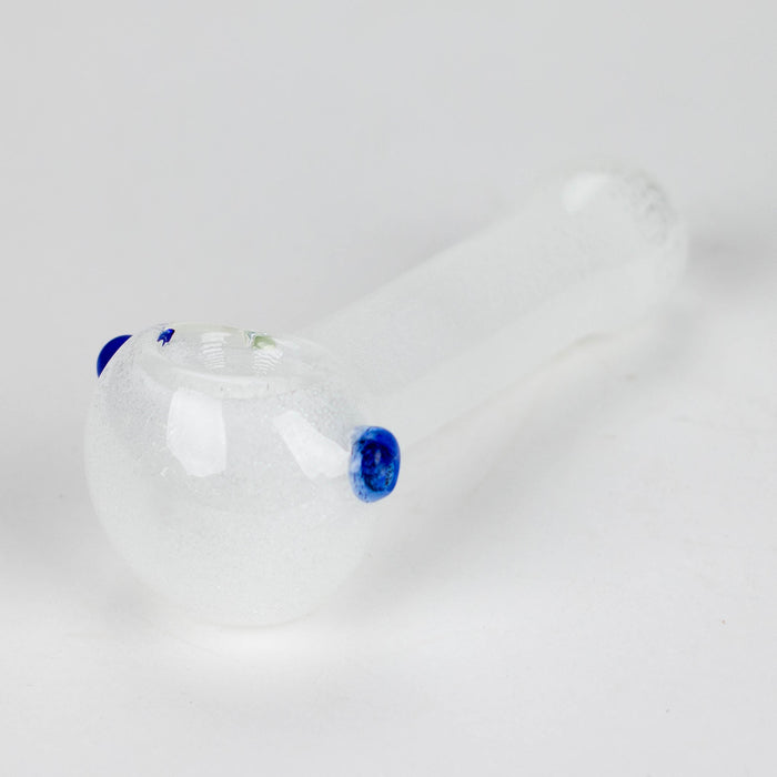 5" soft glass glow in the dark hand pipe Pack of 2