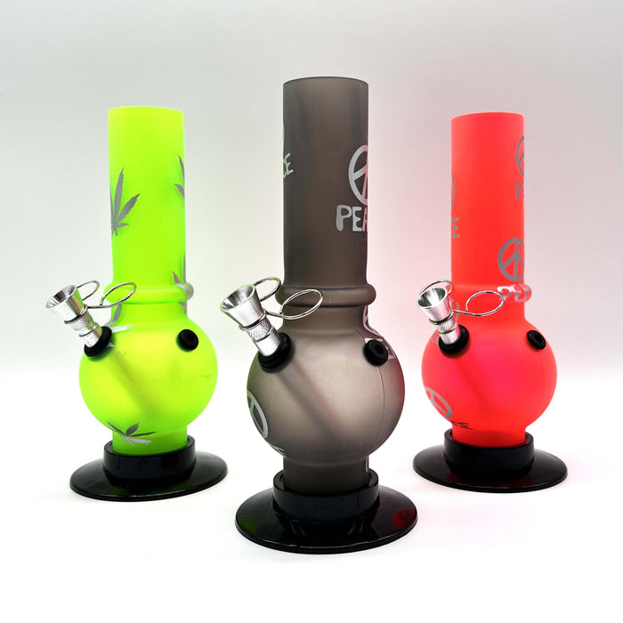 8" Acrylic Water Pipe Bong FBM02 ( PIP545 )