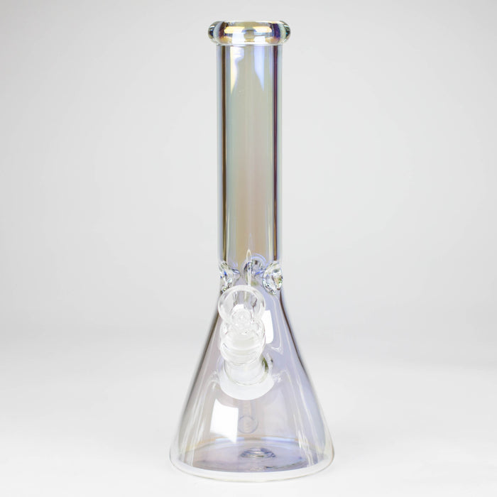 10"  5mm Electroplate Glass Bong Assorted Colour