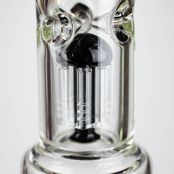 Fortune | 18" Double Tree Perc Beaker Bong Assorted Colour