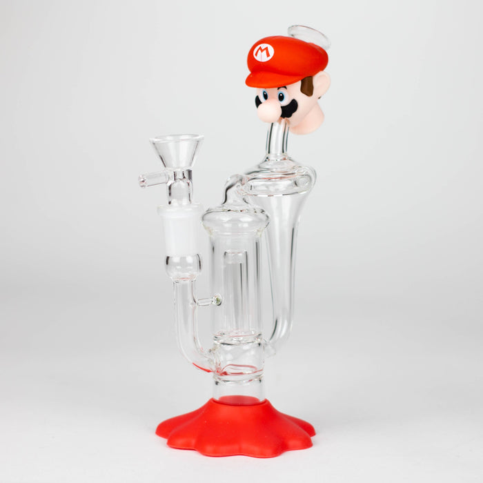 7.9" Game Character Functional Glass Water pipe