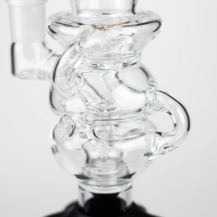 7.6"Marley functional glass water pipe