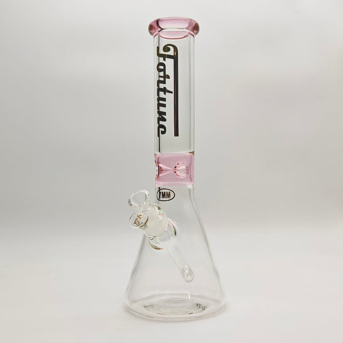 Fortune | 14" 7mm Coloured Accent Bong Assorted Colour