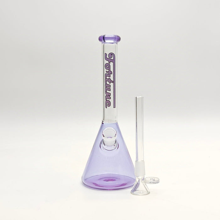 Fortune | 8" 4mm Coloured Bong Assorted Colour