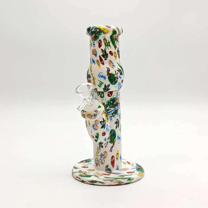 Fortune | 12.5" Silicone Hydrographic Tree Perc Waterpipe