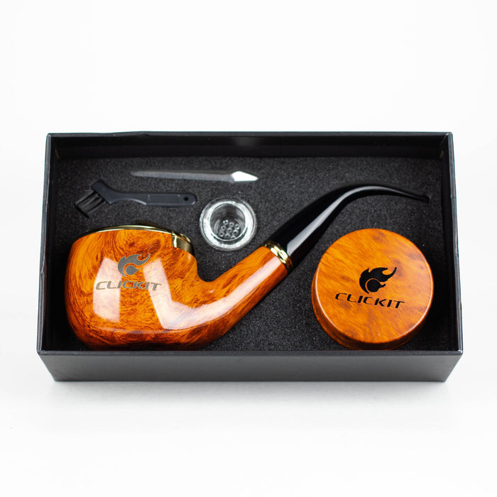 Click It | Gift Set Pipe Lighter & Container