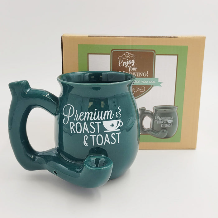 Teal Roast & Toast Mug